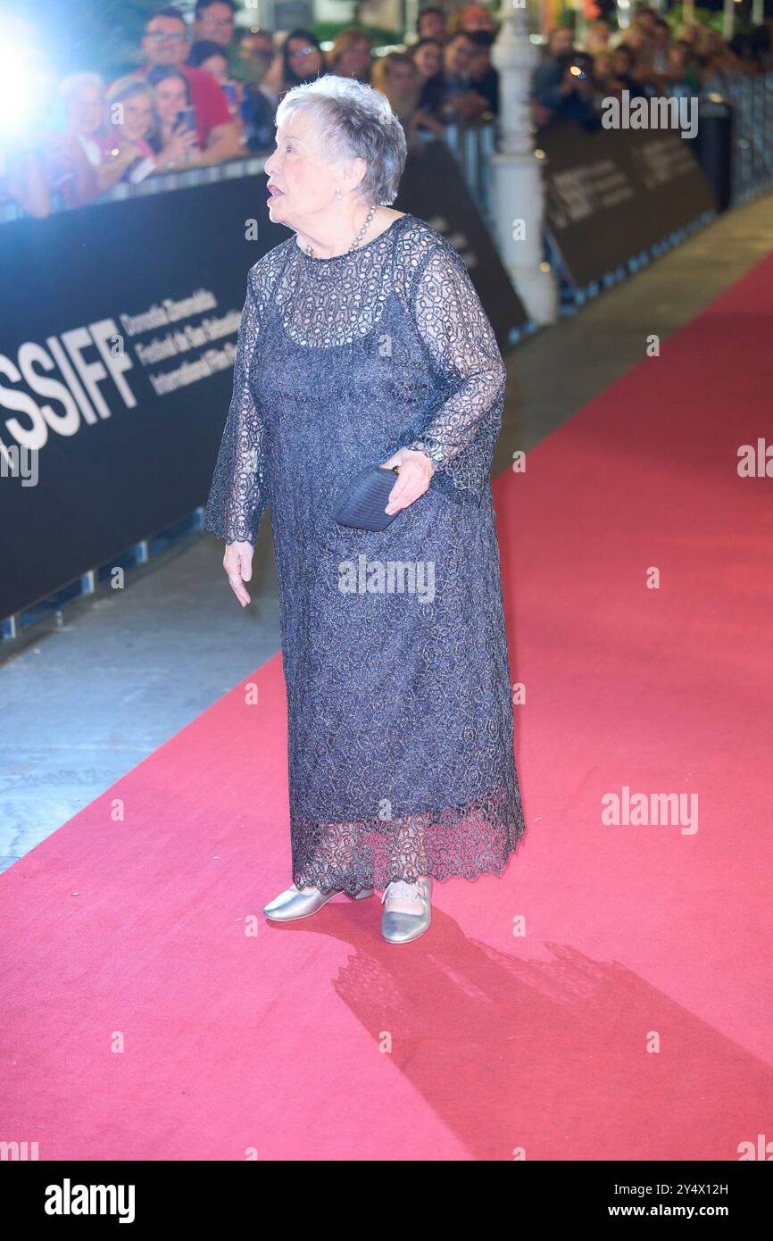 Maria Galiana attended 'Cuentame como Paso, Gala' Red Carpet during 71st San Sebastian International Film Festival at Victoria Eugenia Theatre on September 24, 2023 in Donostia / San Sebastian, Spain. Stock Photo