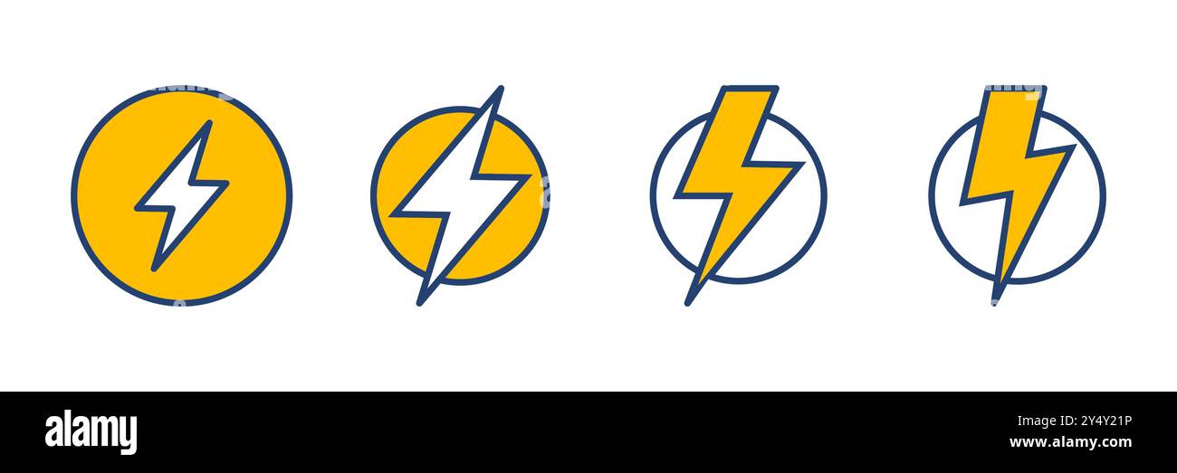 Power icon vector. Power Switch Icon. Electric power Stock Vector
