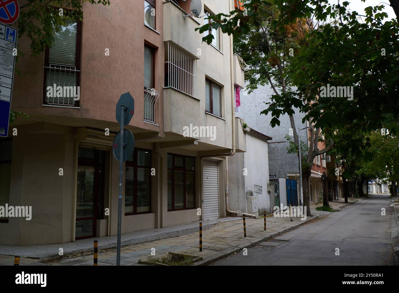 Photo inspiration: Visual Reference: Contemporary Residential Architecture Along A Quiet Urban Street Lined
