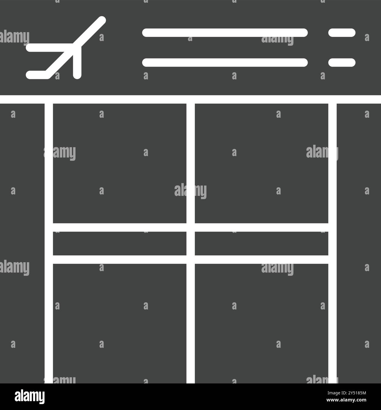 Boarding Gate icon vector image. Suitable for mobile application web application and print media. Stock Vector