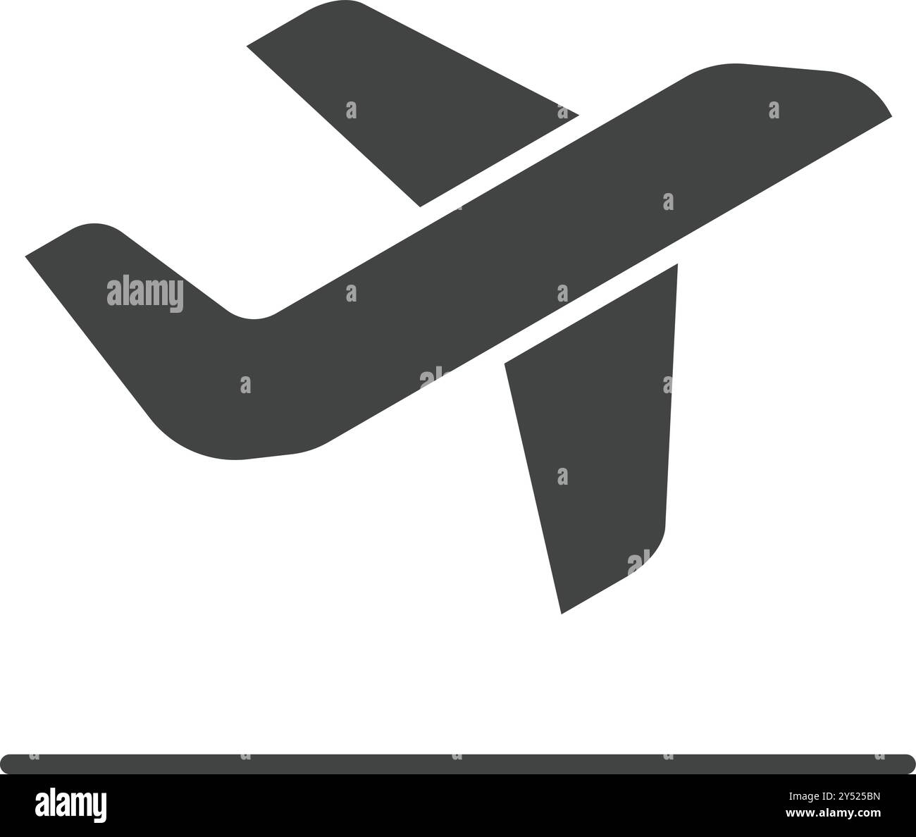 Departure icon vector image. Suitable for mobile application web application and print media. Stock Vector
