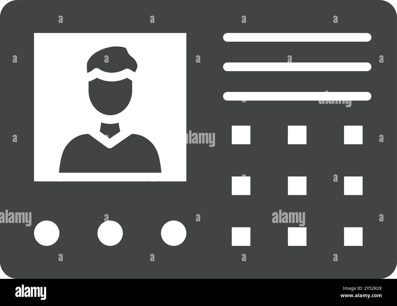 Intercom icon vector image. Suitable for mobile application web application and print media. Stock Vector