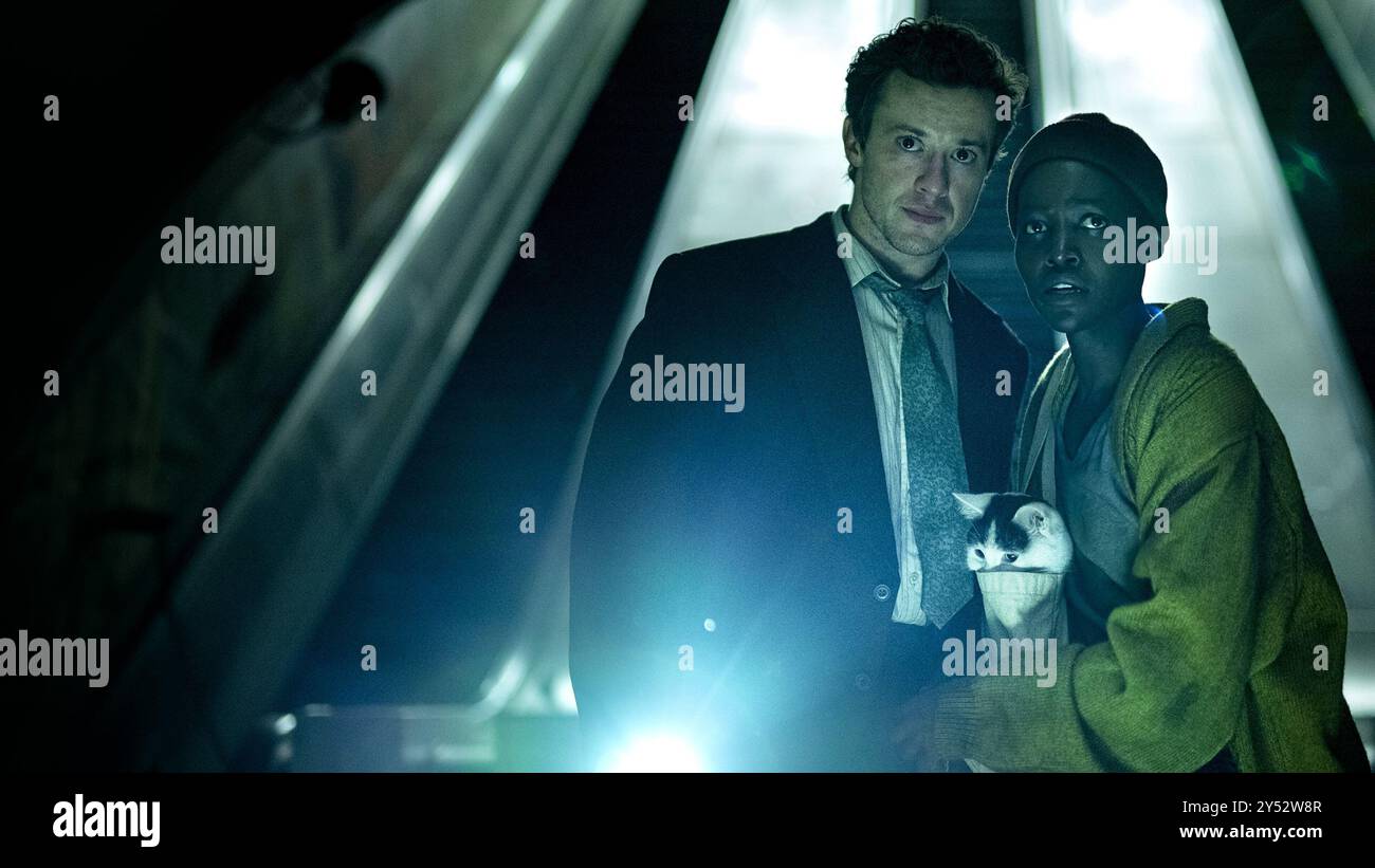 Lupita Nyong O And Joseph Quinn In A Quiet Place Day One 2024