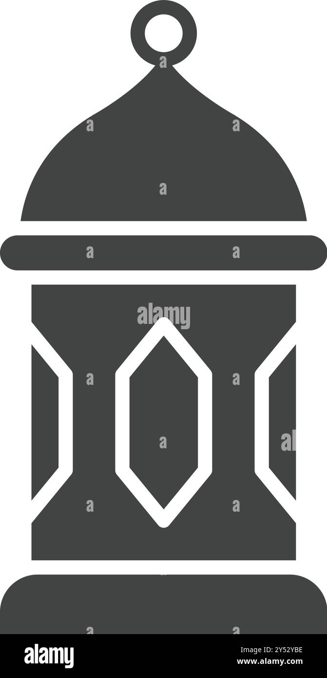 Lantern icon vector image. Suitable for mobile application web application and print media. Stock Vector