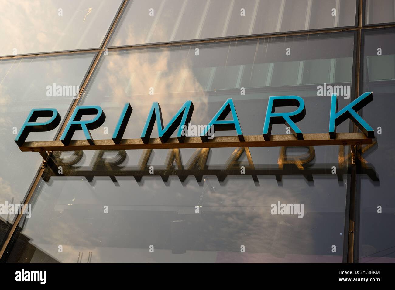 The Primark shop sign, Den Haag, The Netherlands Stock Photo - Alamy