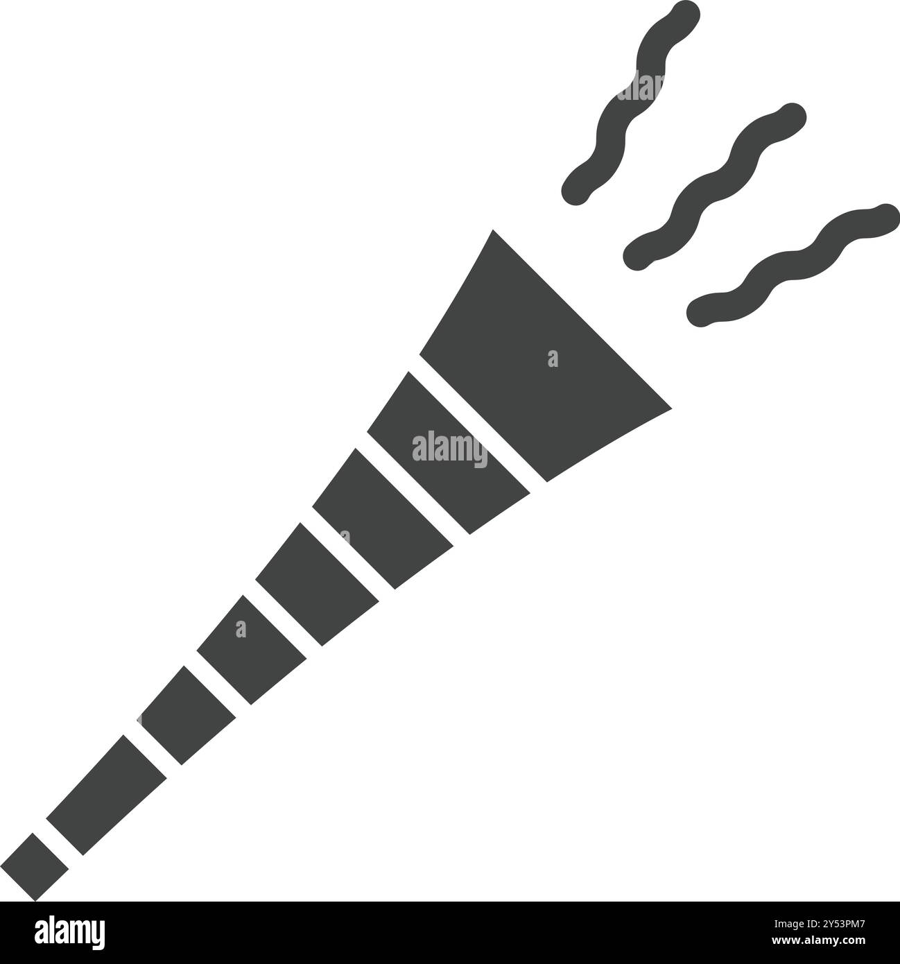 Party Trumpets icon vector image. Suitable for mobile application web application and print media. Stock Vector