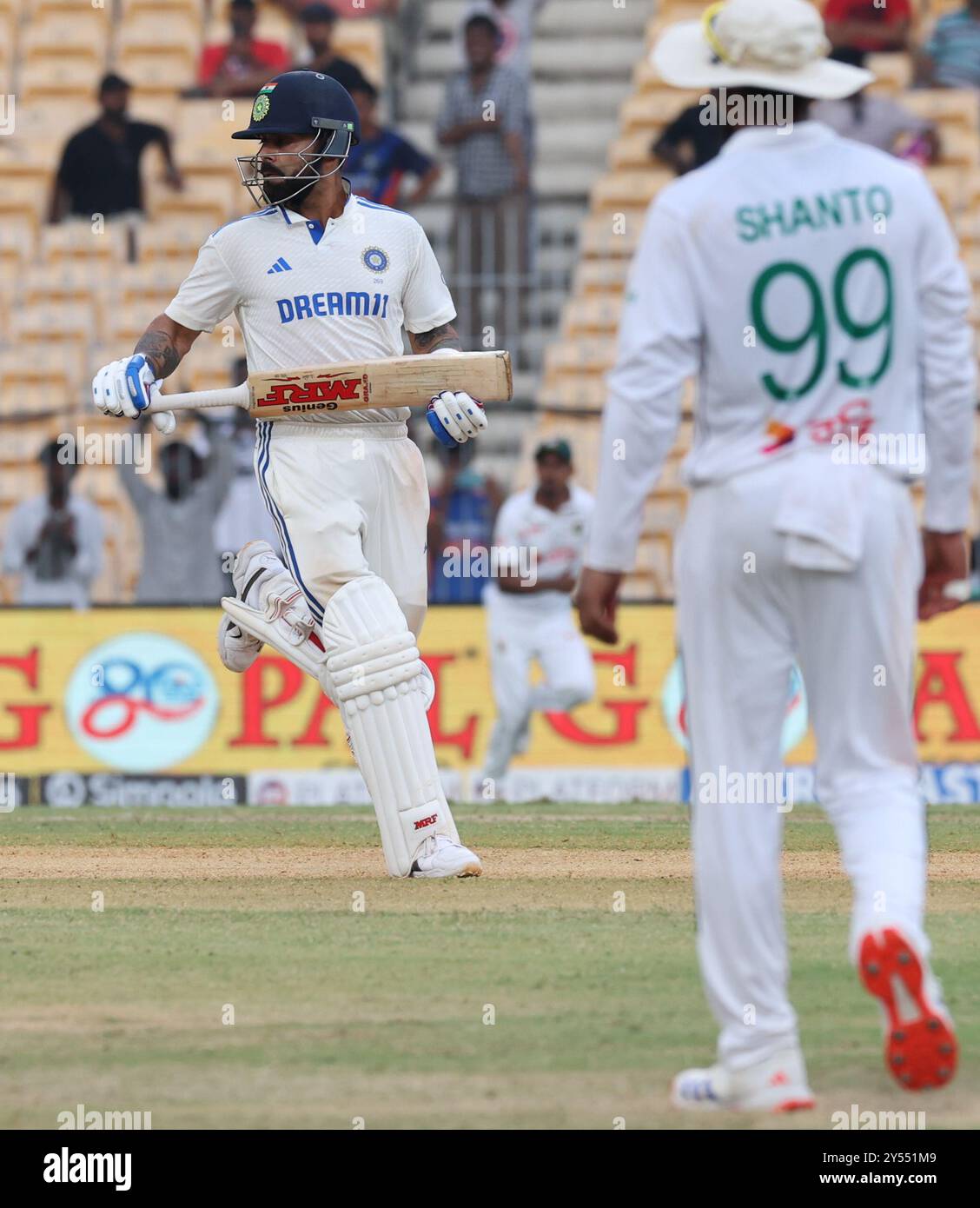 Virat kohli rohit sharma test hi-res stock photography and images - Alamy
