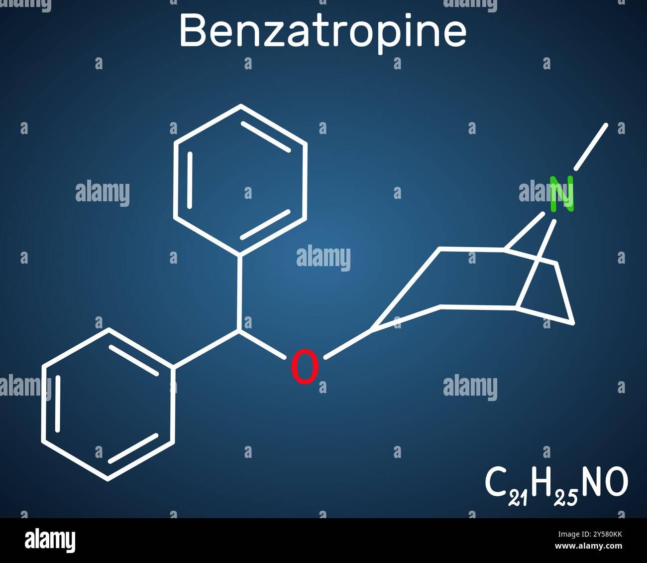 Benztropine molecule It is used to treat Parkinson #39 s disease Benztropine molecule It is used to treat Parkinson #39 s disease