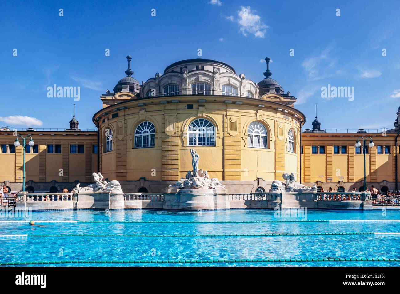 Szechenyi Thermal Bath One Of The Largest Bath Complexes Of Europe In 