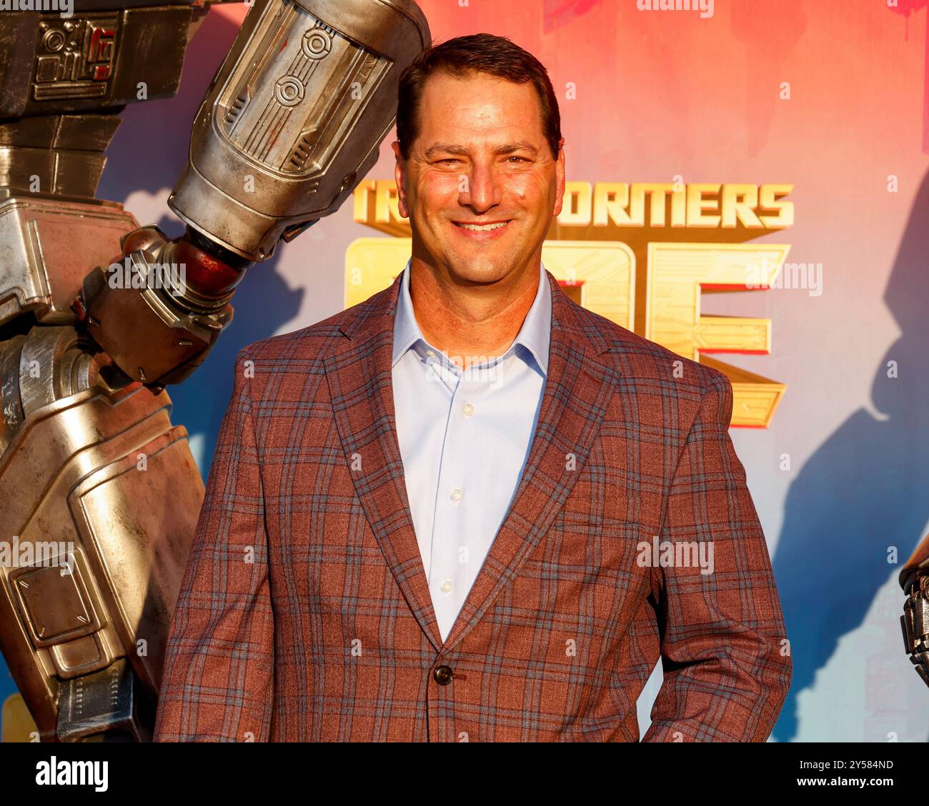 Aaron Dem attends the Transformers One European Premiere at Cineworld ...