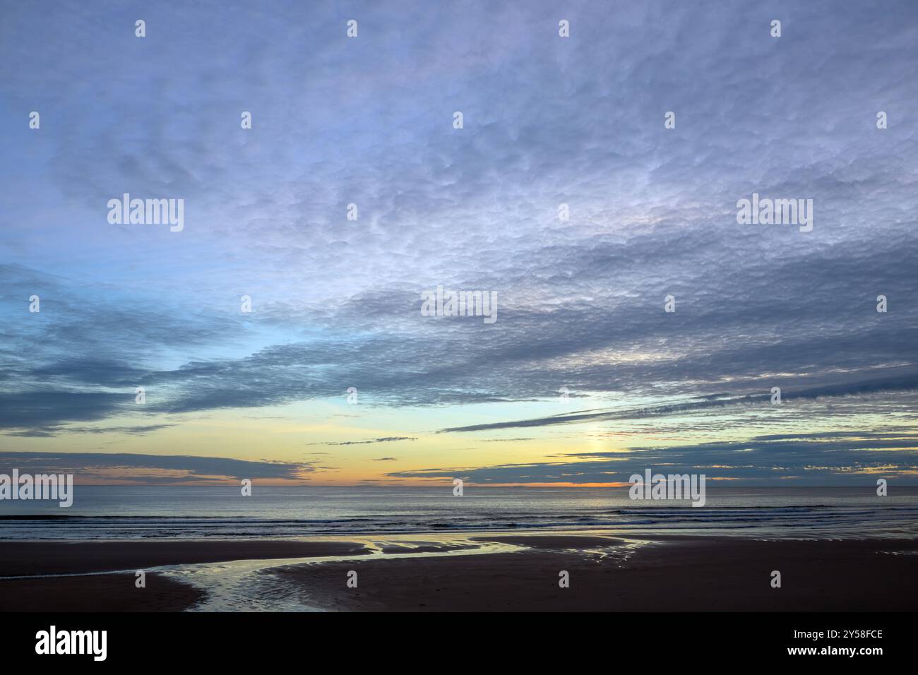 Serene beach scene unfolds hi-res stock photography and images - Alamy