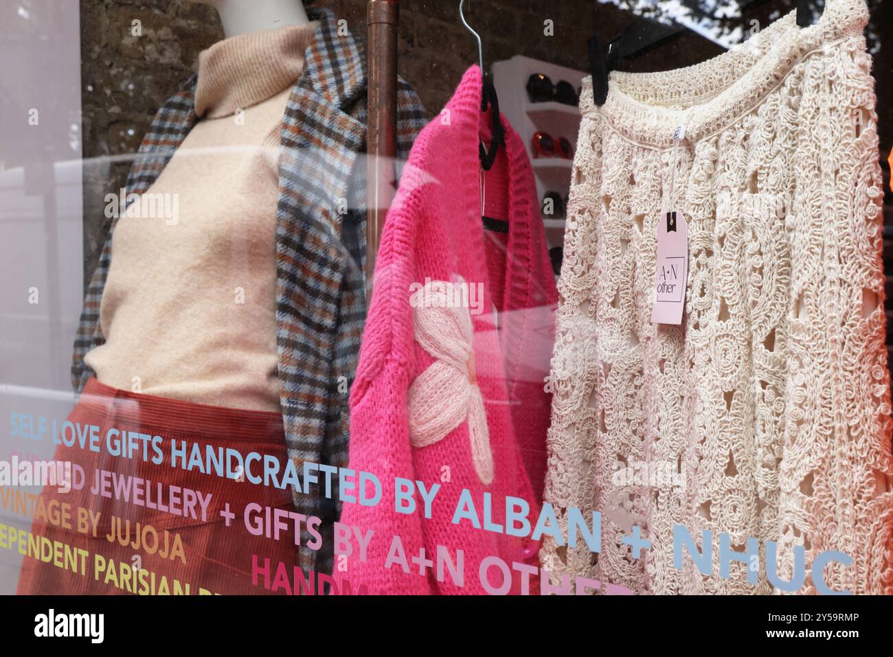 Photos around Upper Street in Islington, north London, UK Stock Photo