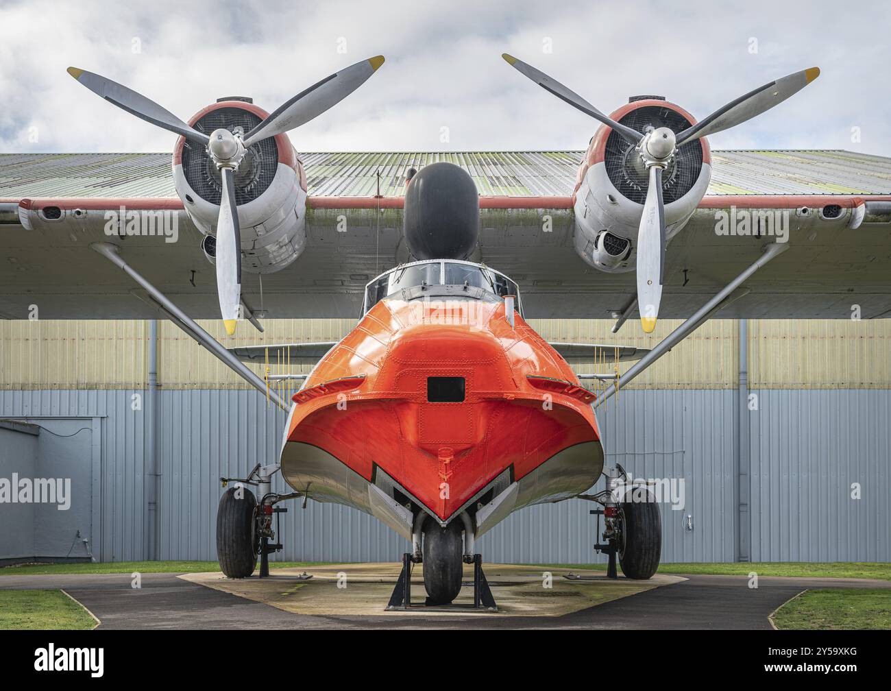 Consolidated PBY-6A Catalina at RAF Museum, Cosford Stock Photo