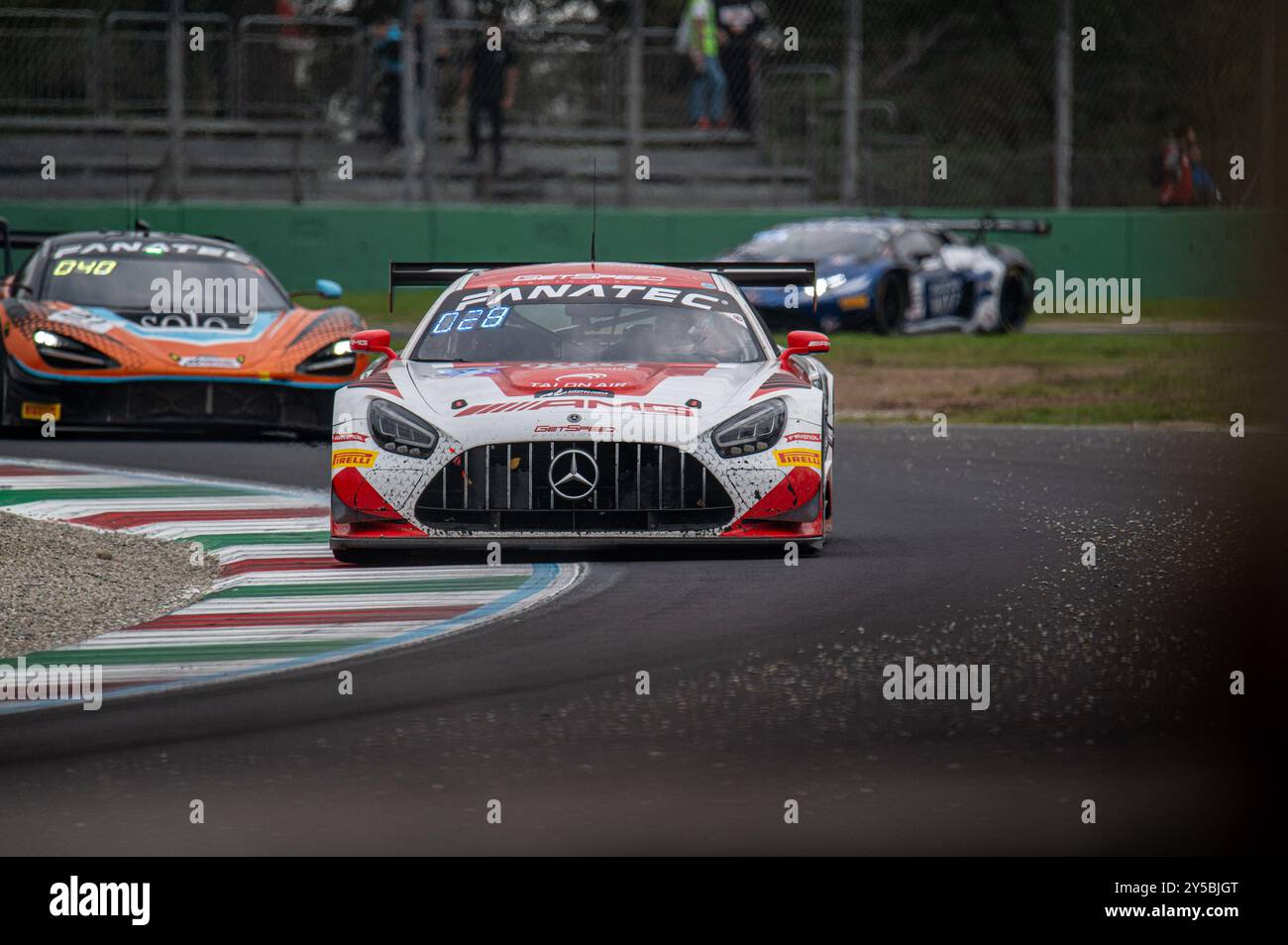 Yannick METTLER, James KELL, Anthony BARTONE, of the team GetSpeed, on ...
