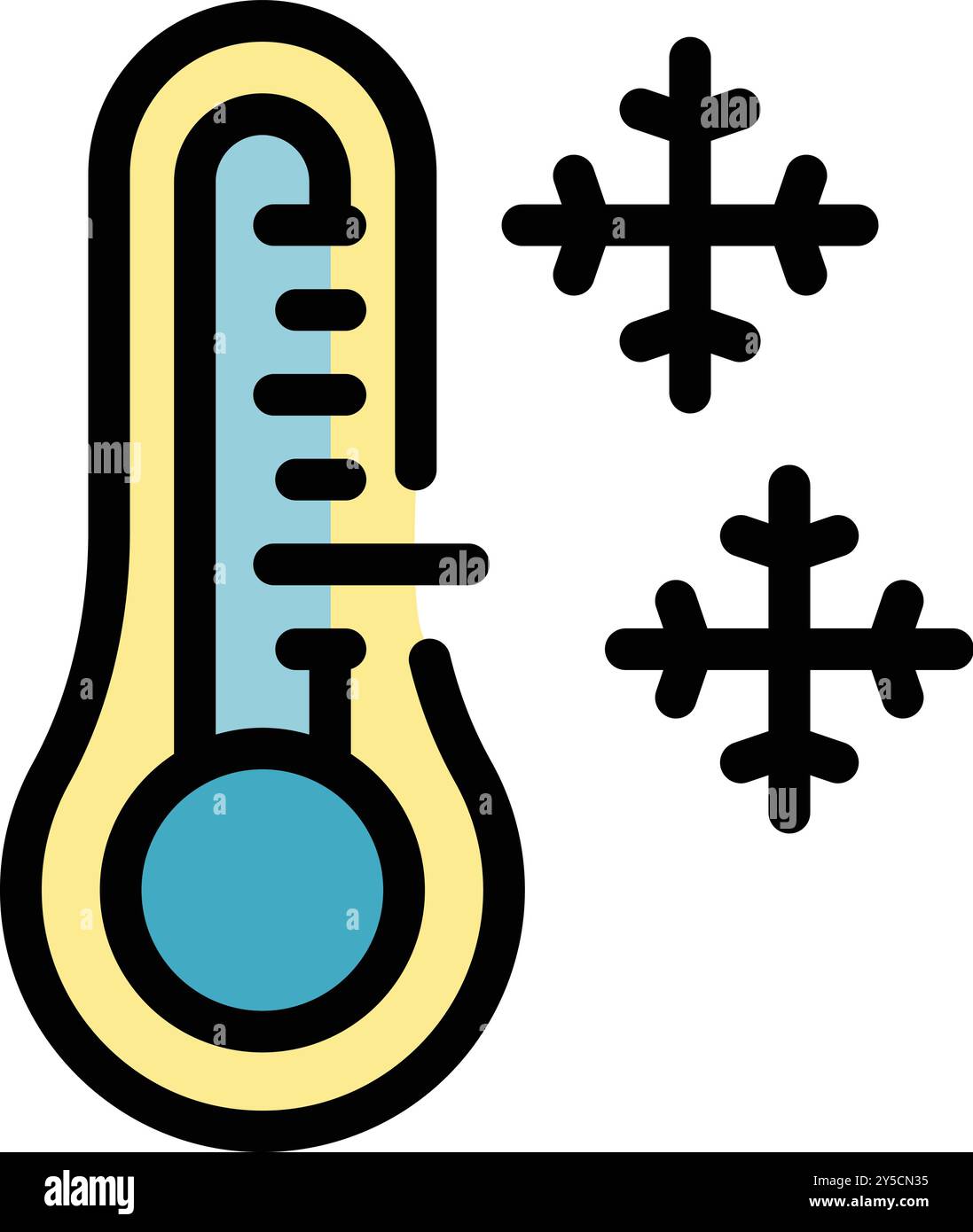 Blizzard global warming climate change Stock Vector Images - Alamy