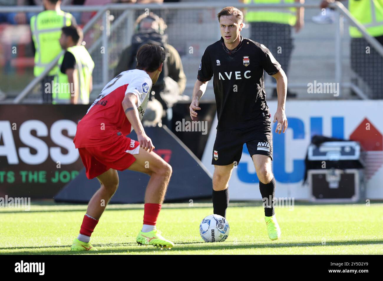 Utrecht, Netherlands. 21st Sep, 2024. UTRECHT, NETHERLANDS - SEPTEMBER 21: Ringo Meerveld of Willem II during the Dutch Eredivisie match between FC Utrecht and Willem II at Galgenwaard on September 21, 2024 in Utrecht, Netherlands. (Photo by Peter Lous/Orange Pictures) Credit: dpa/Alamy Live News Stock Photo