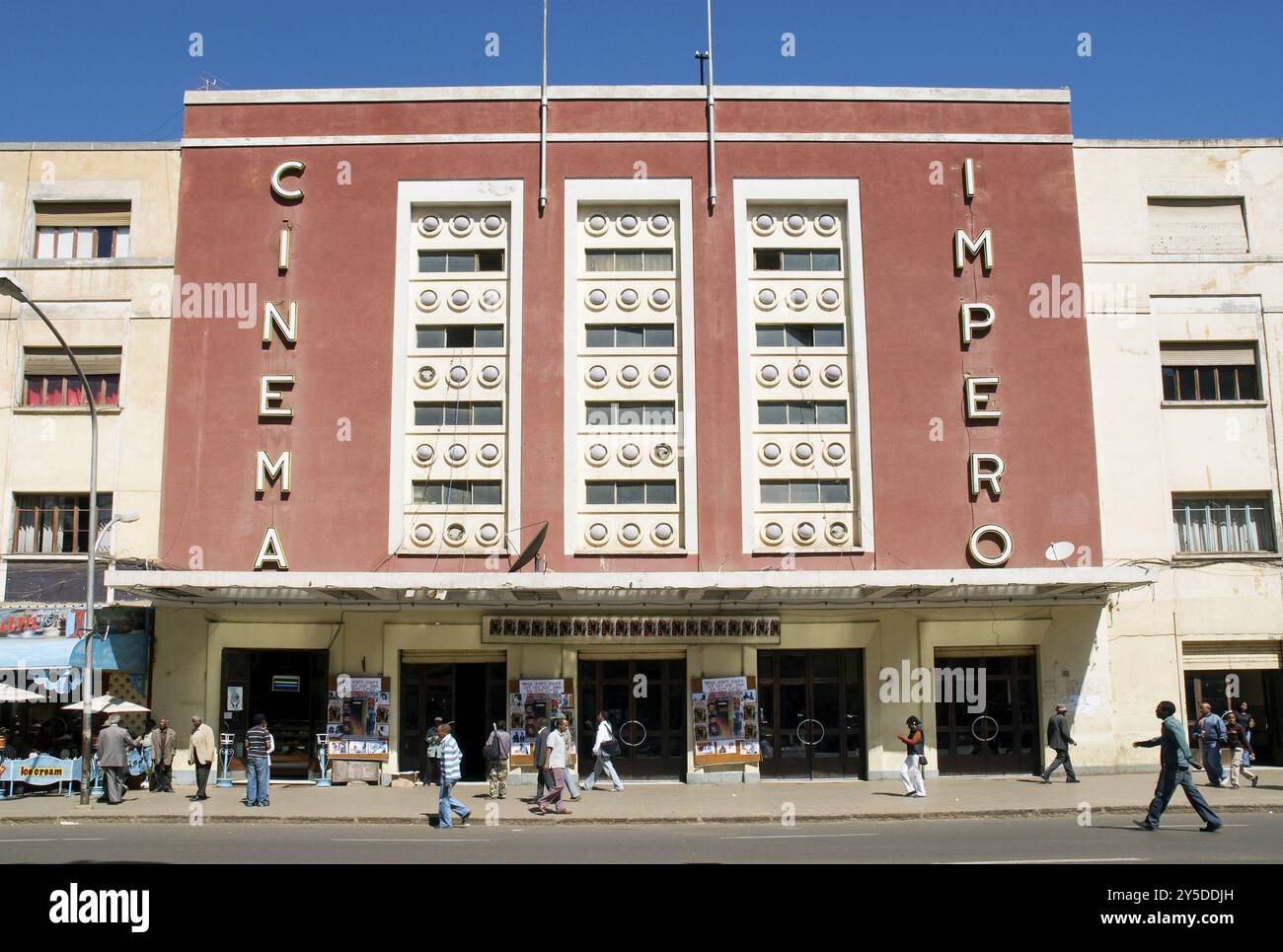 Asmara eritrea art deco hi-res stock photography and images - Alamy