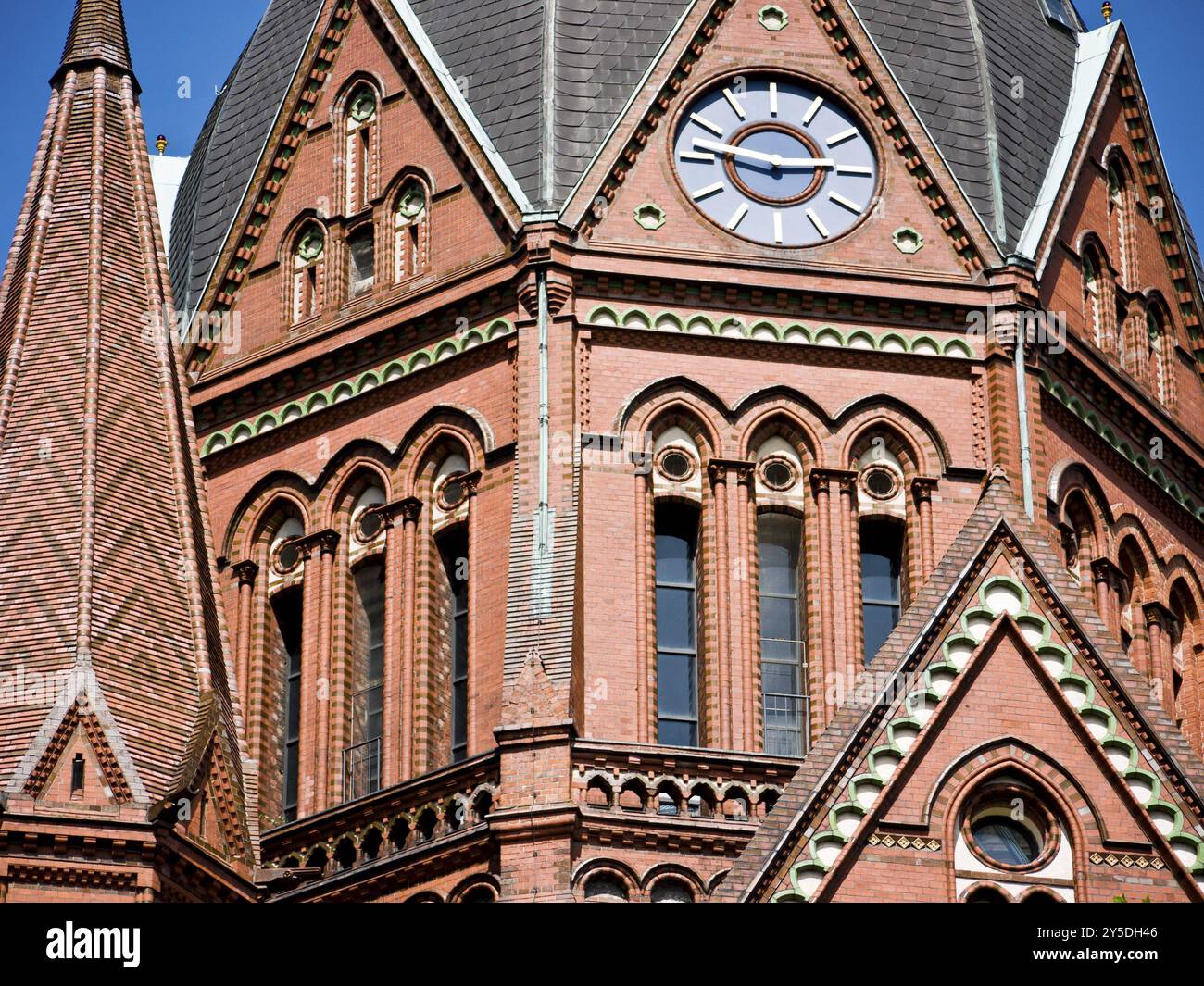 Church of the Holy Cross in Berlin, Kreuzberg, detail Stock Photo