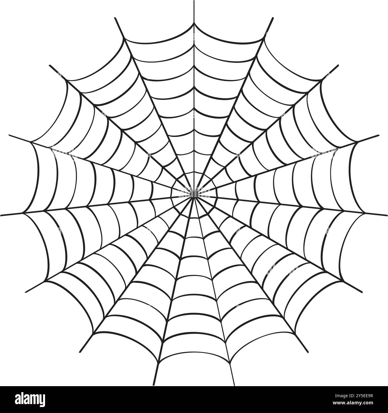 spider web icon isolated. cobweb background. Vector illustration Stock Vector