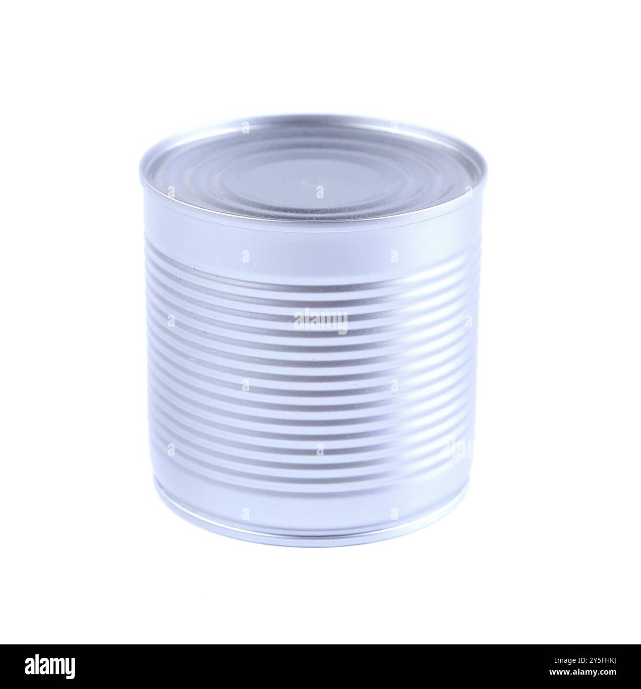 The closed tin cans. On a white background Stock Photo - Alamy