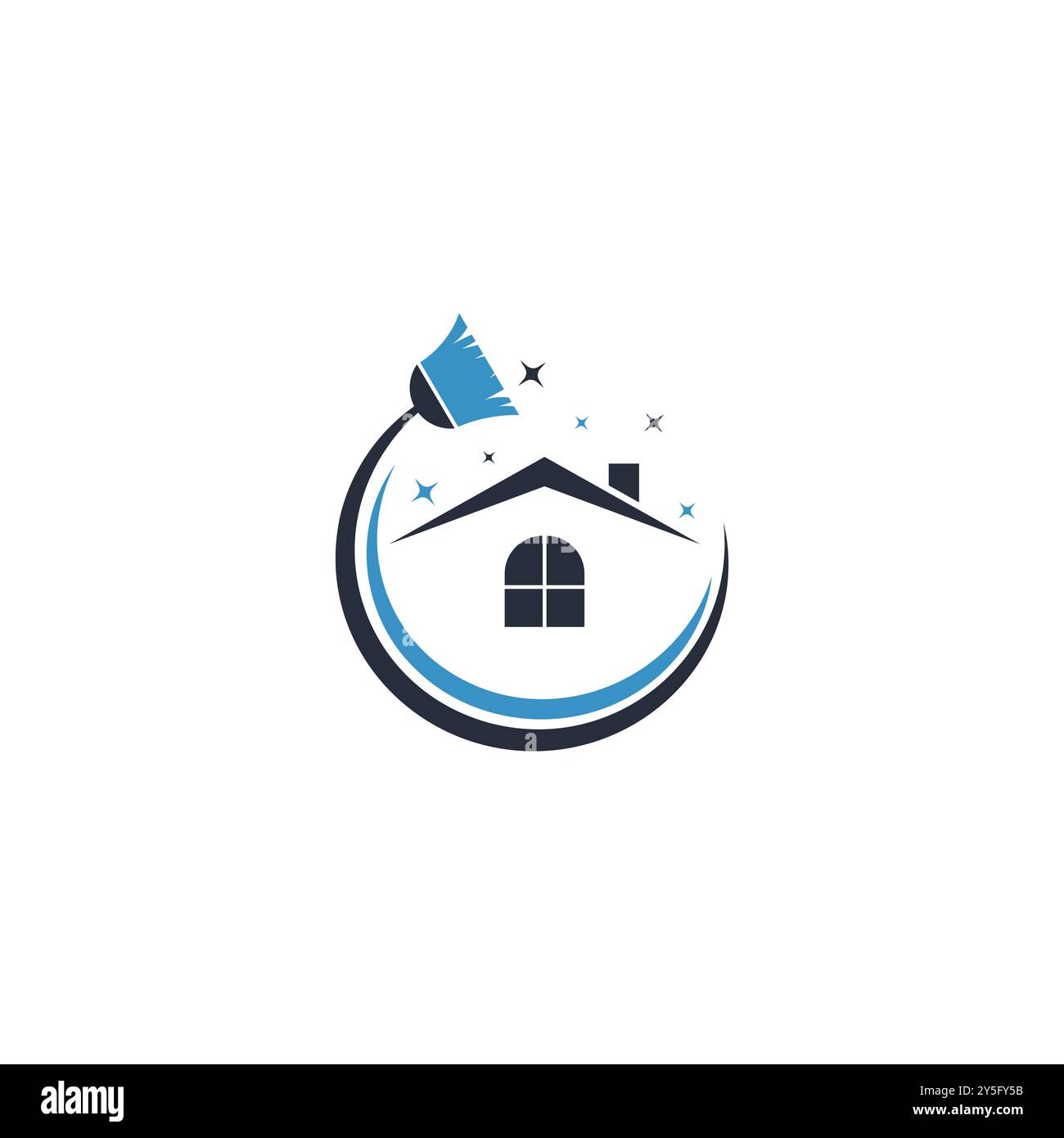 Cleaning company logo hi-res stock photography and images - Alamy