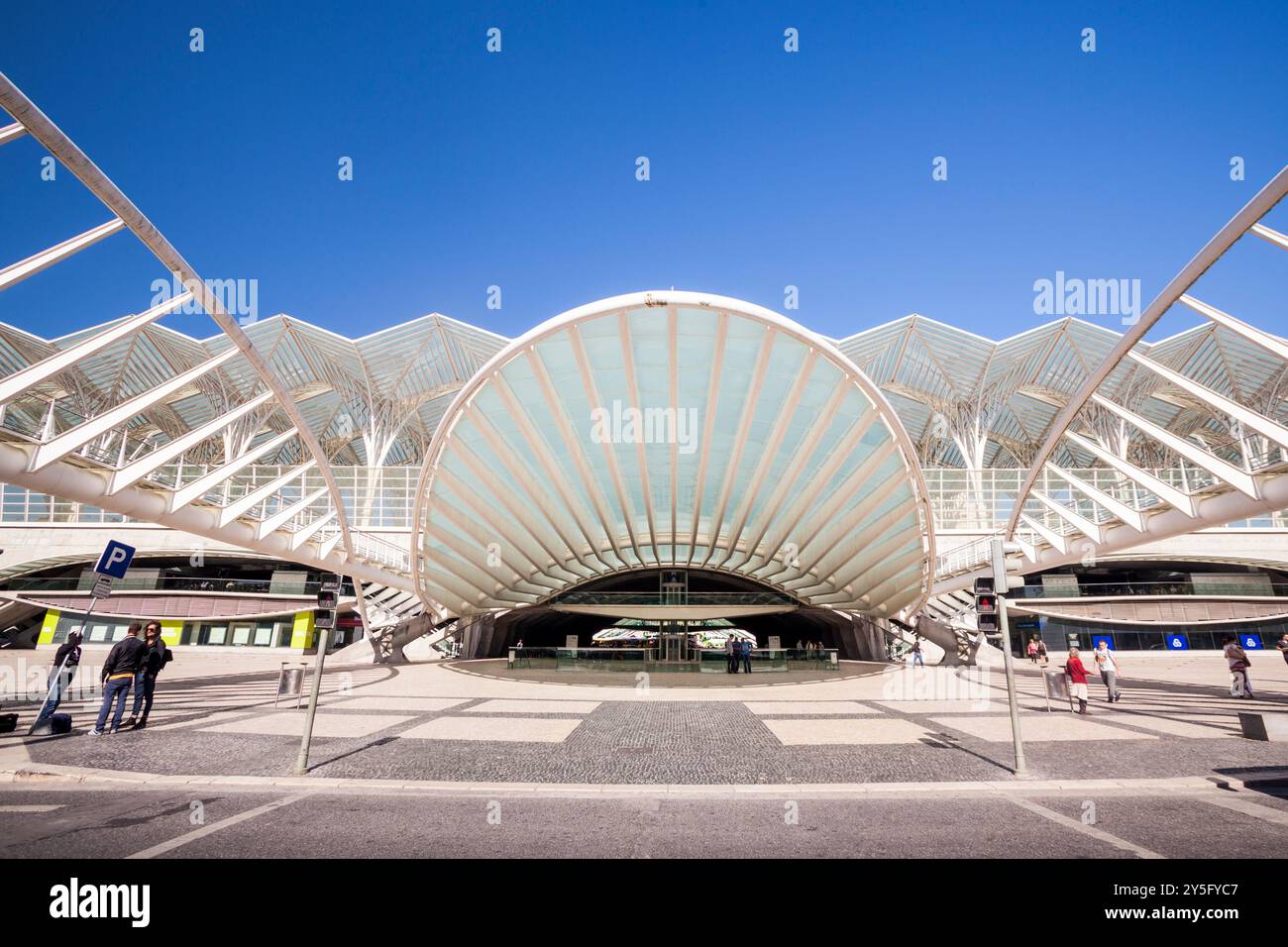 Image showcasing Gare do Oriente in Parque das Nações - Oriente station in Park of the ...