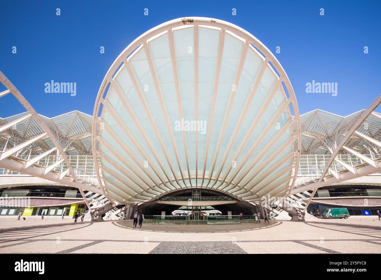 Picture of Gare do Oriente in Parque das Nações - Oriente station in Park of the ...
