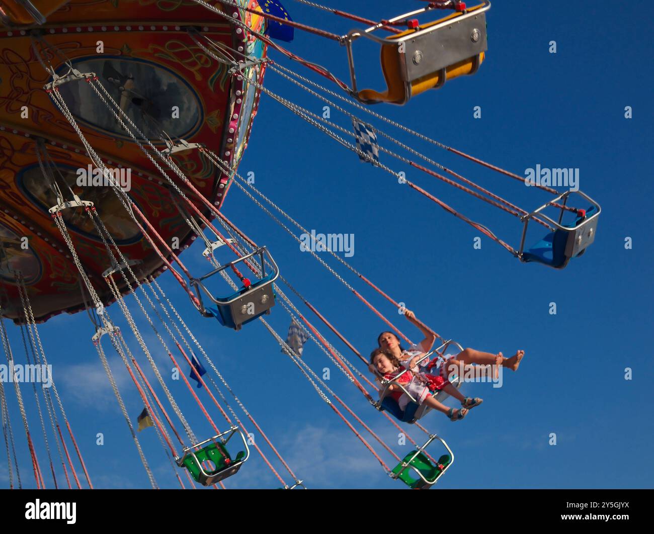 20240921, Oktoberfest 2024, Theresienwiese Muenchen, im Bild Karussell