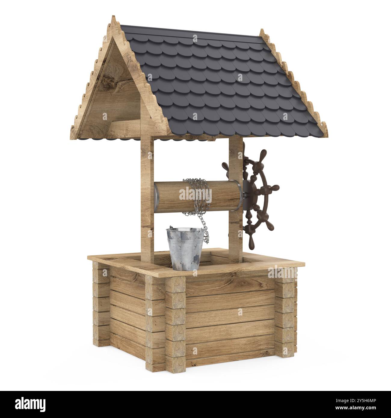 Water well pulley hi-res stock photography and images - Alamy
