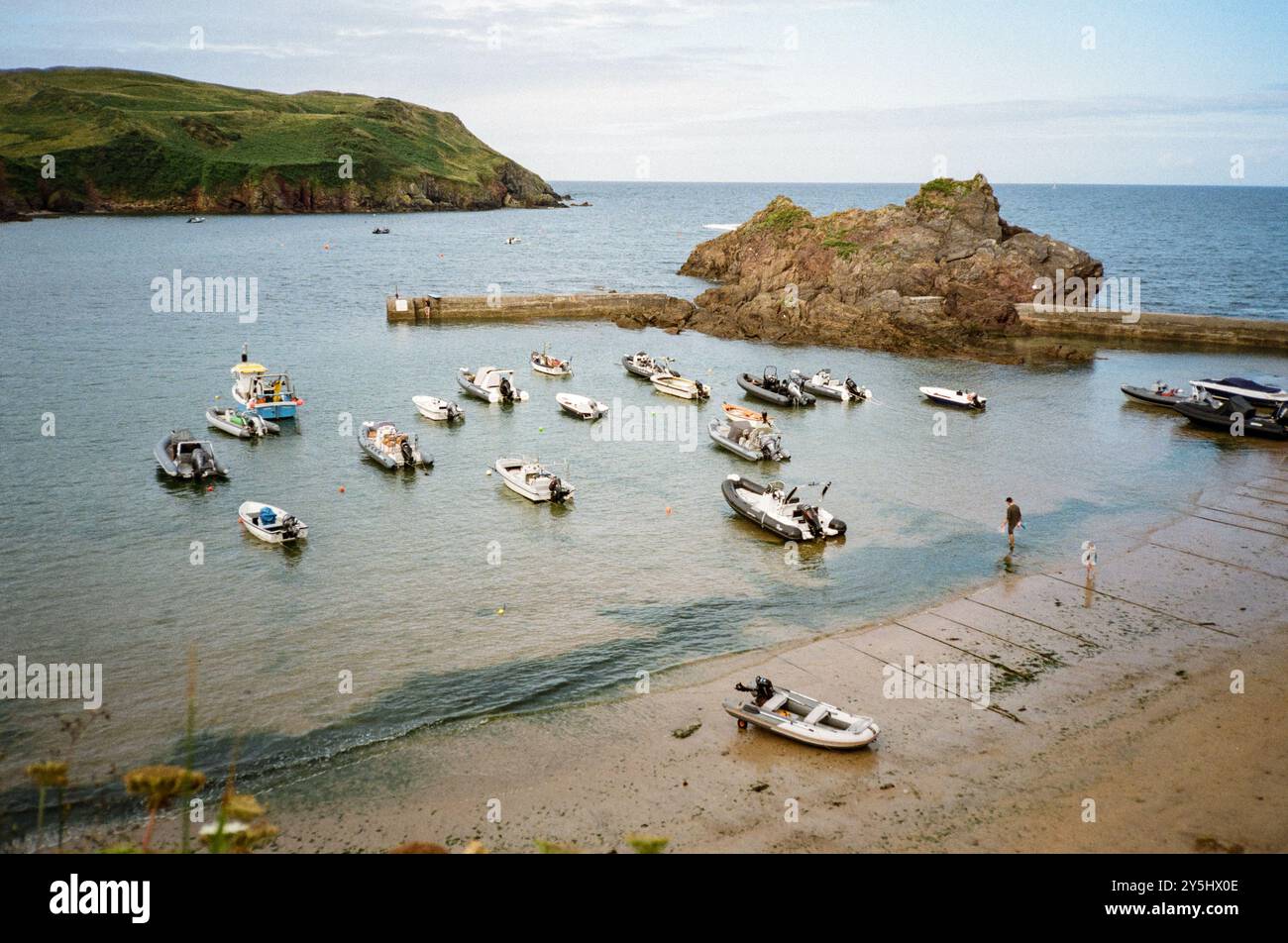 Hope Cove, Devon, England, United Kingdom. Stock Photo
