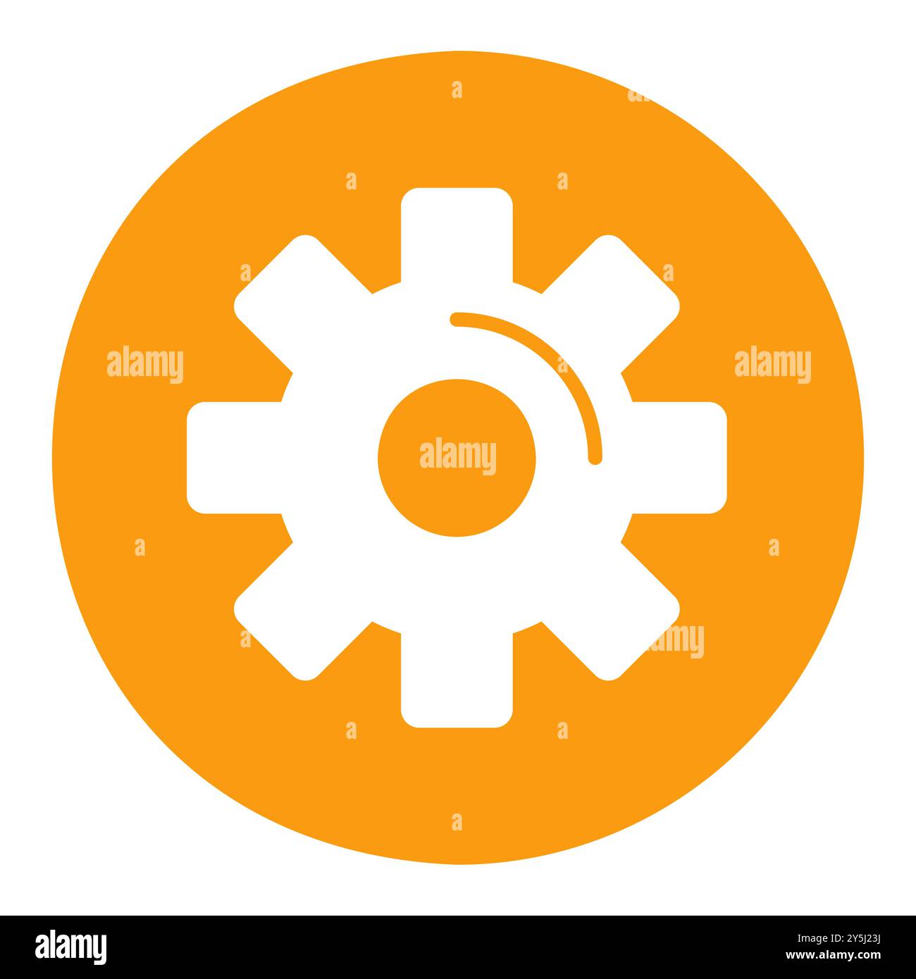 Settings icon with additional gears symbol. Security sign. Graph symbol ...