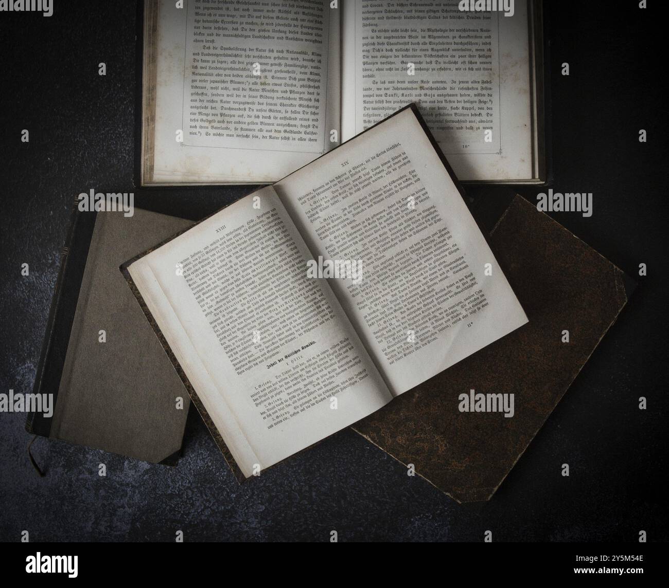 Old books Stock Photo
