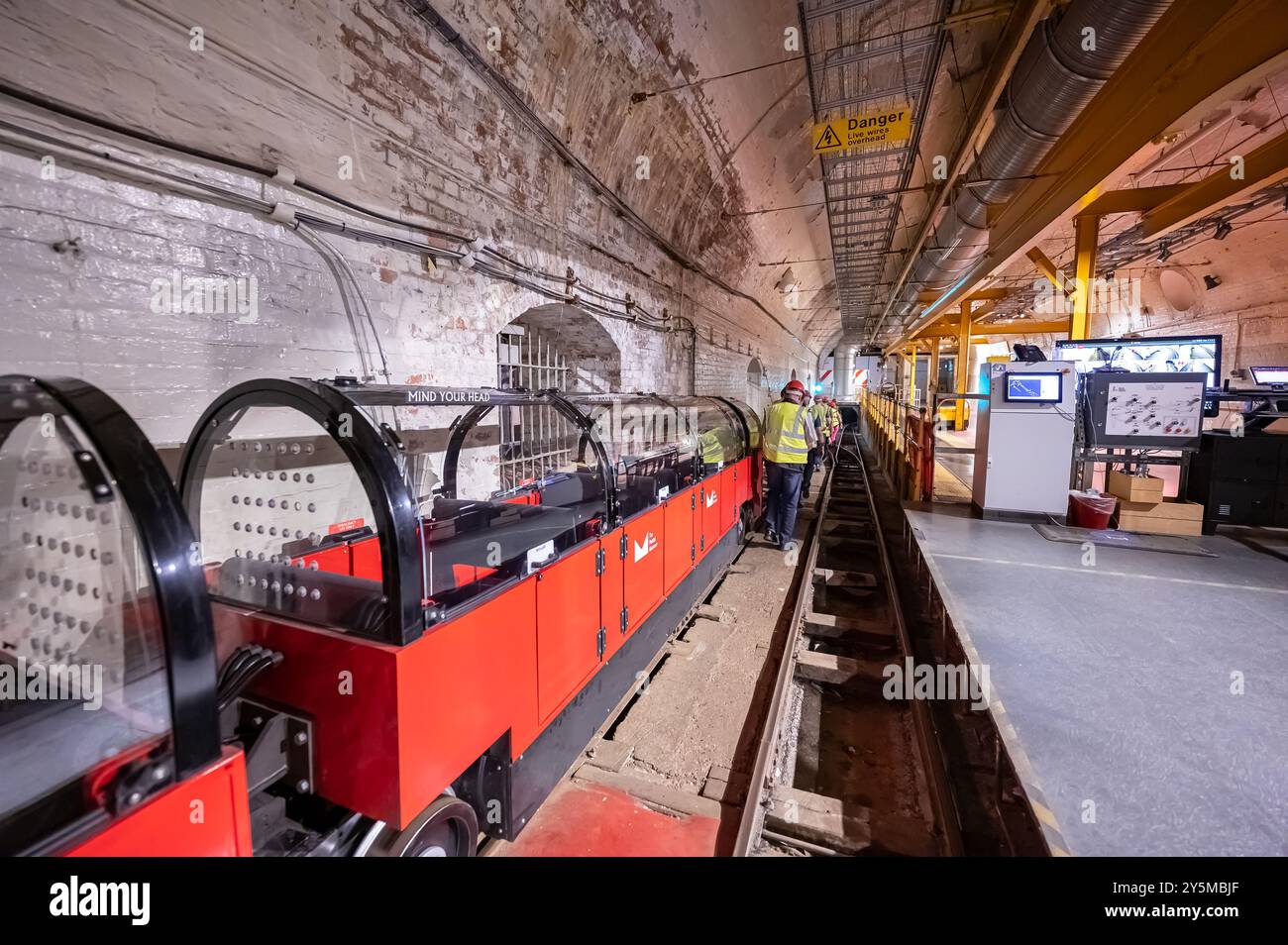 Mail Rail Walk, London Post Office Railway Postal Museum, Mount