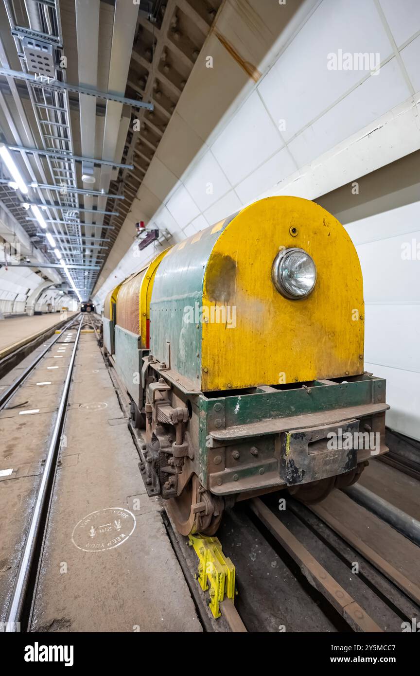 Mail Rail Walk, London Post Office Railway Postal Museum, Mount