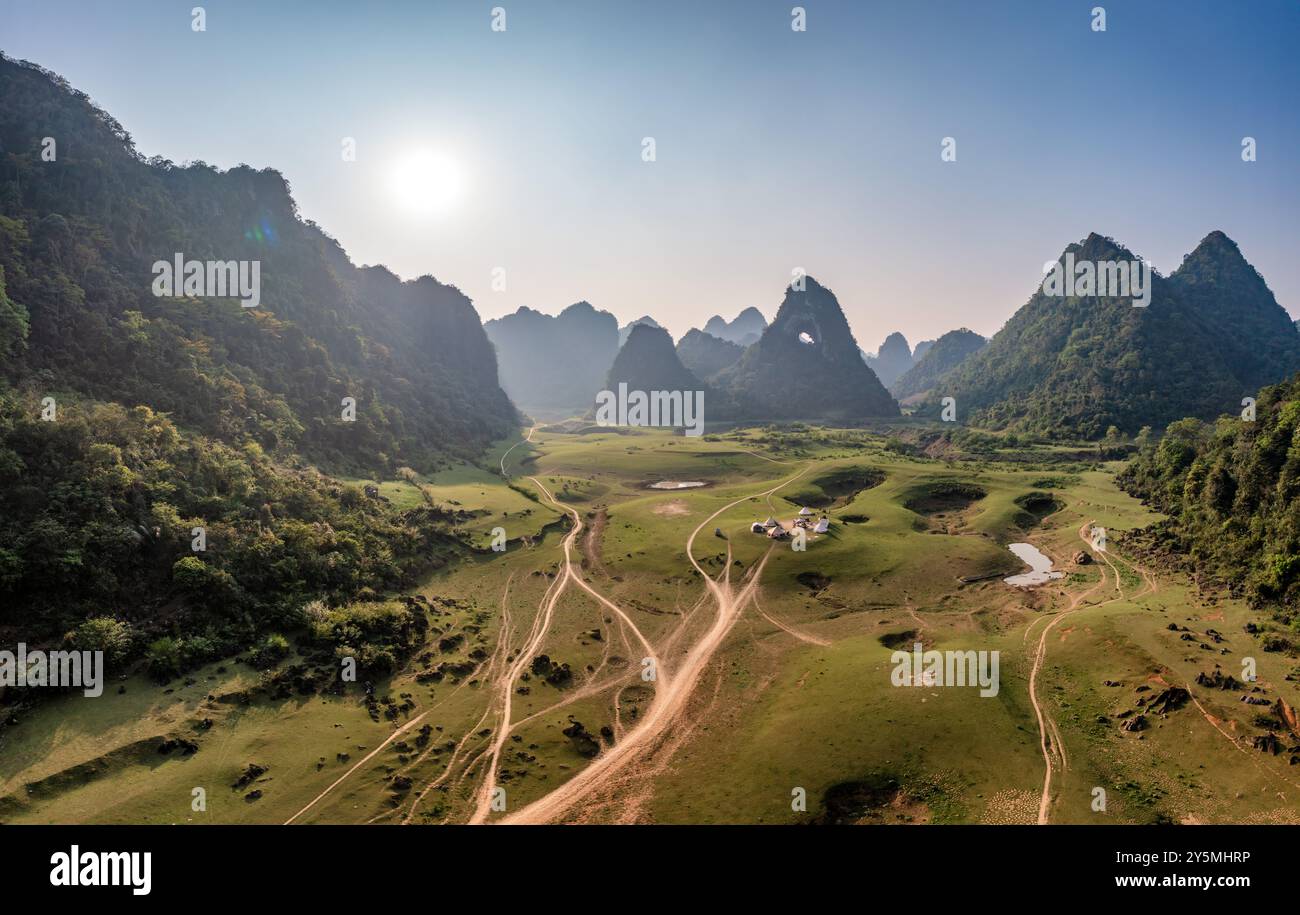 Nui Thung Mountain captivates with its unique 