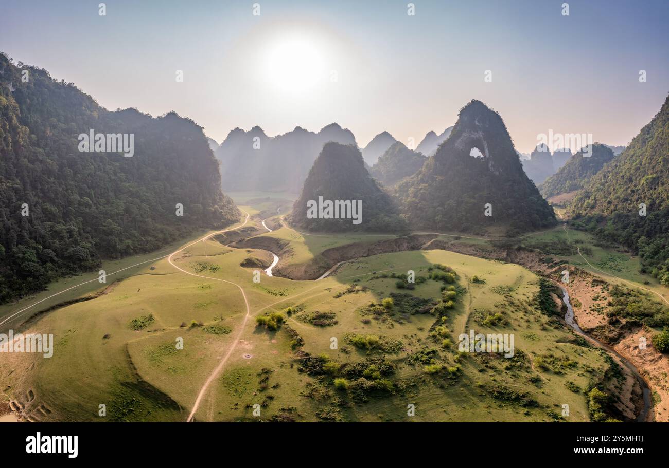 Nui Thung Mountain captivates with its unique 
