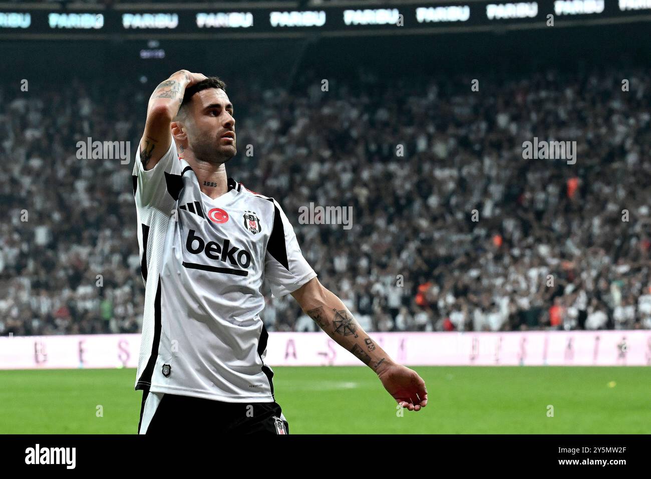 ISTANBOEL - Rafa Silva of Besiktas JK during the Turkish Super Lig ...