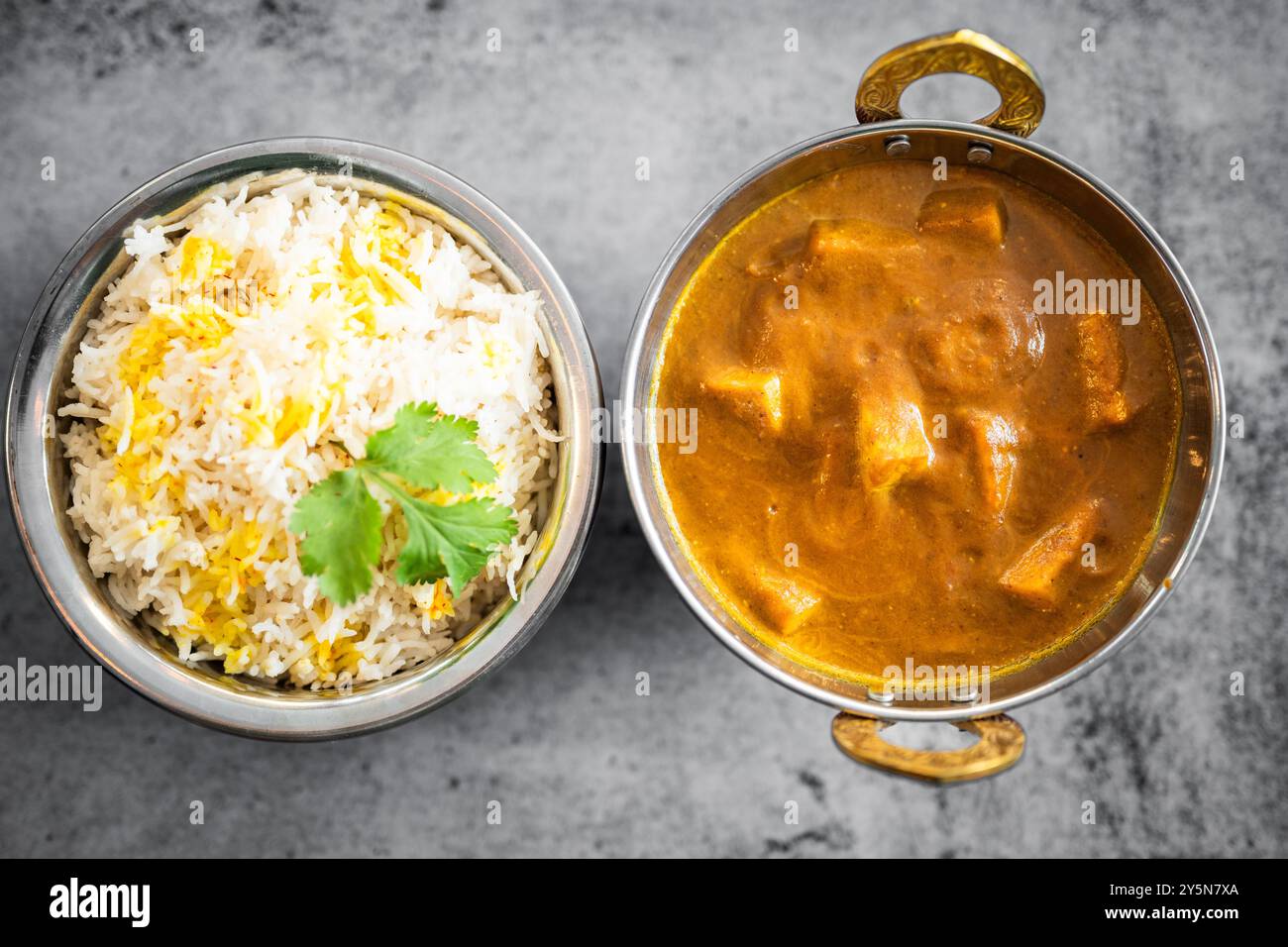 Indian food Thali combinations Indian-style meal with chicken, meat ...