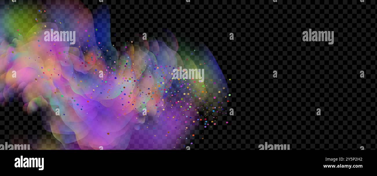 Paint powder explosion Stock Vector Images - Alamy