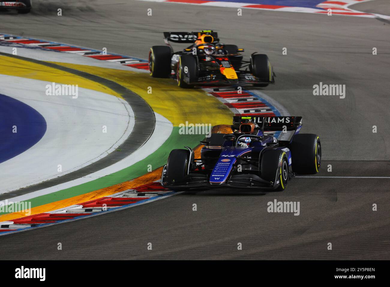  Foto zu Singapore, Singapur. 22nd Sep, 2024. 09/22/2024, Marina Bay Street 