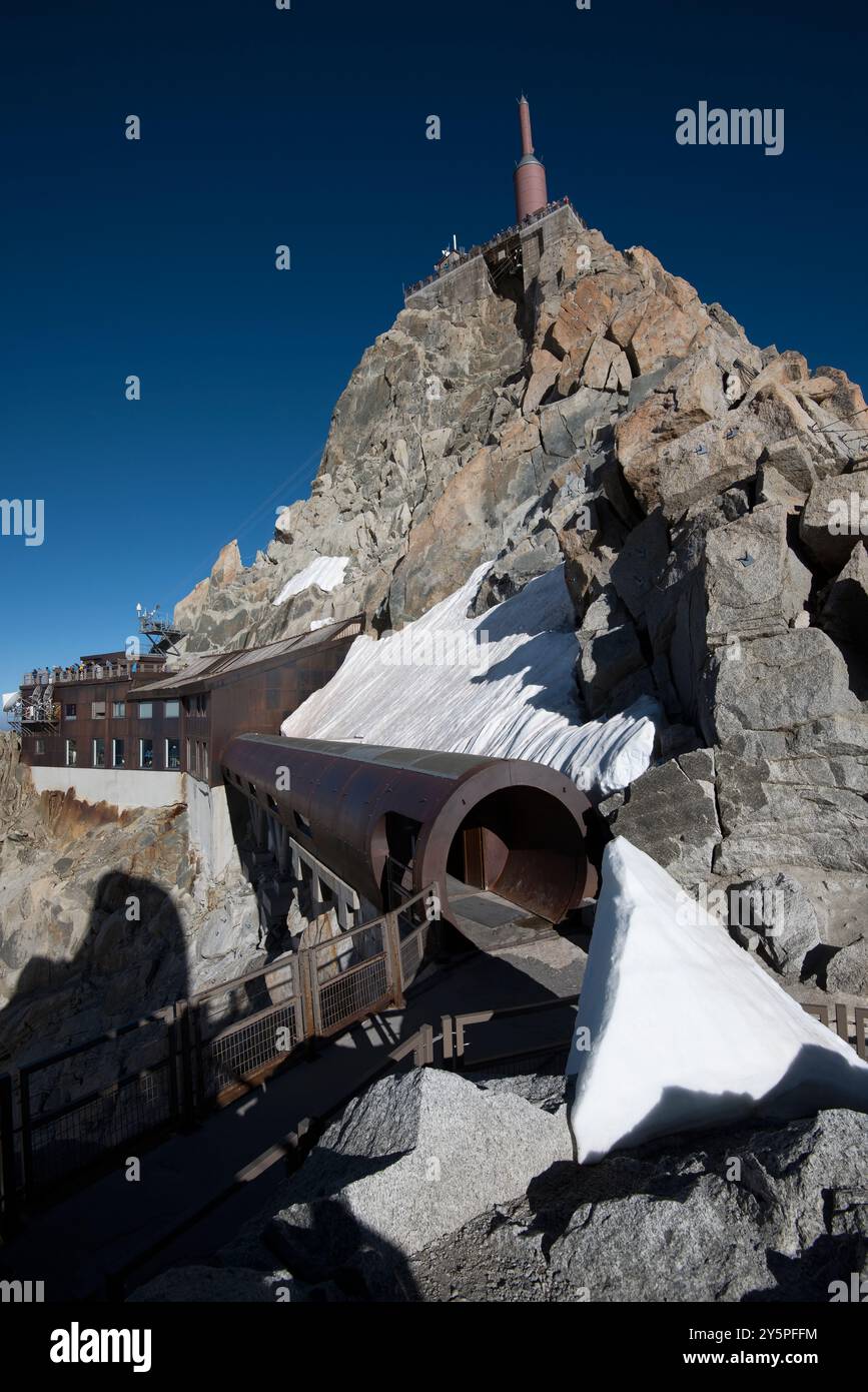 Aguja aiguille du midi hi-res stock photography and images - Alamy