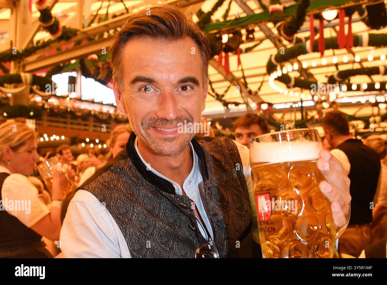 Florian Silbereisen bei der Eroeffnung vom Oktoberfest am 21.09.2024 in