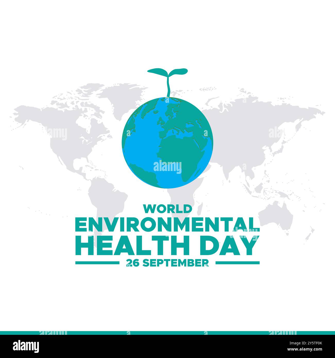 September Environment World Environmental Health Day, 26 September, banner ads, poster, flyer ...