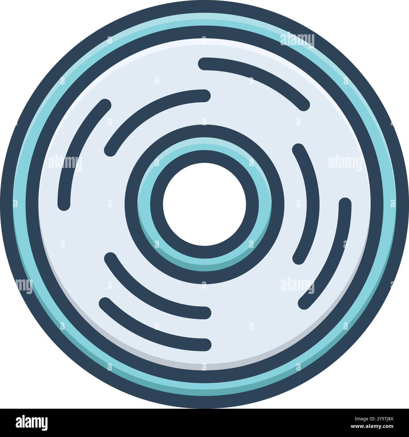 Icon for disc, record Stock Vector Image & Art - Alamy
