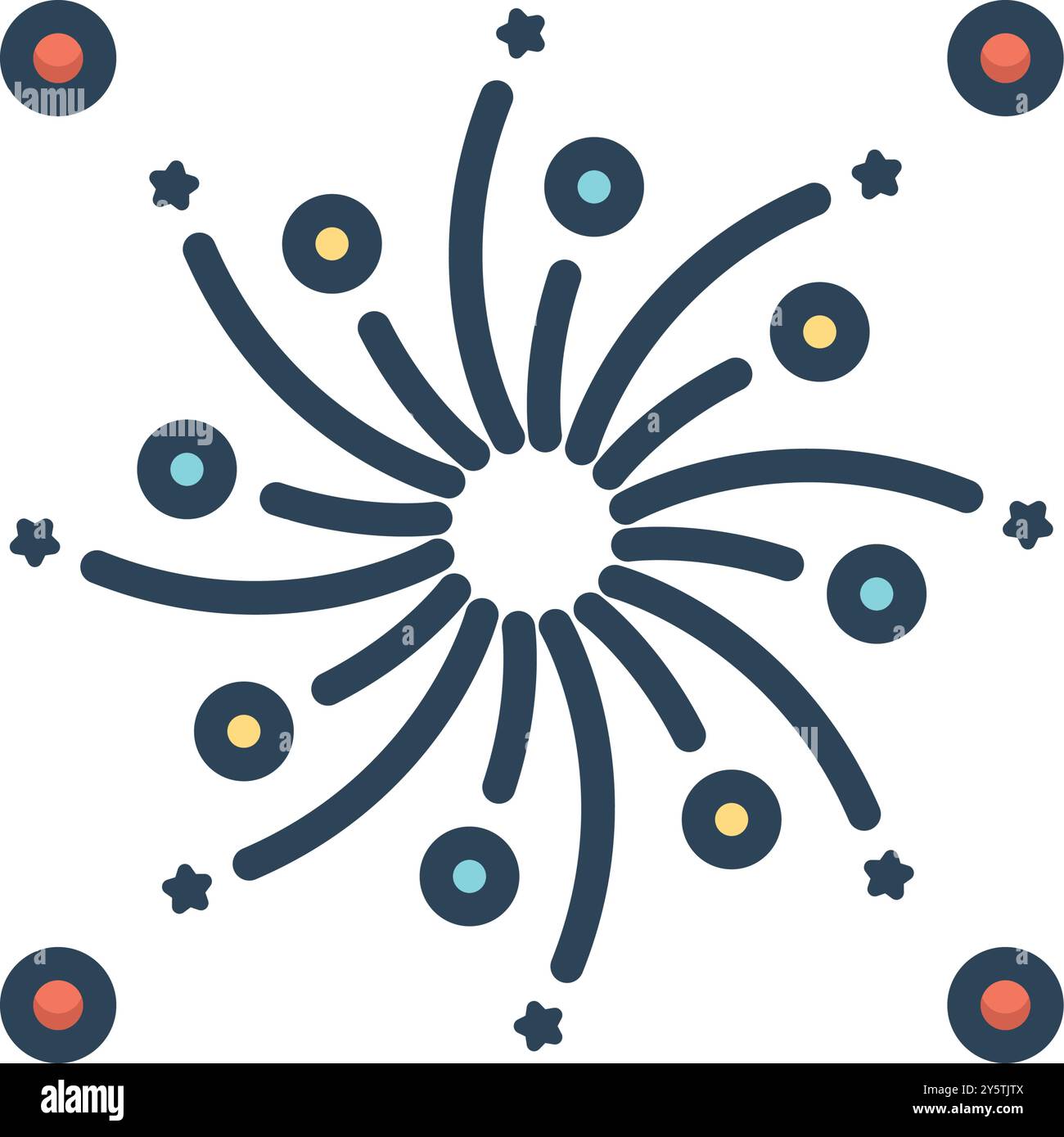 Icon for fireworks, celebration Stock Vector Image & Art - Alamy