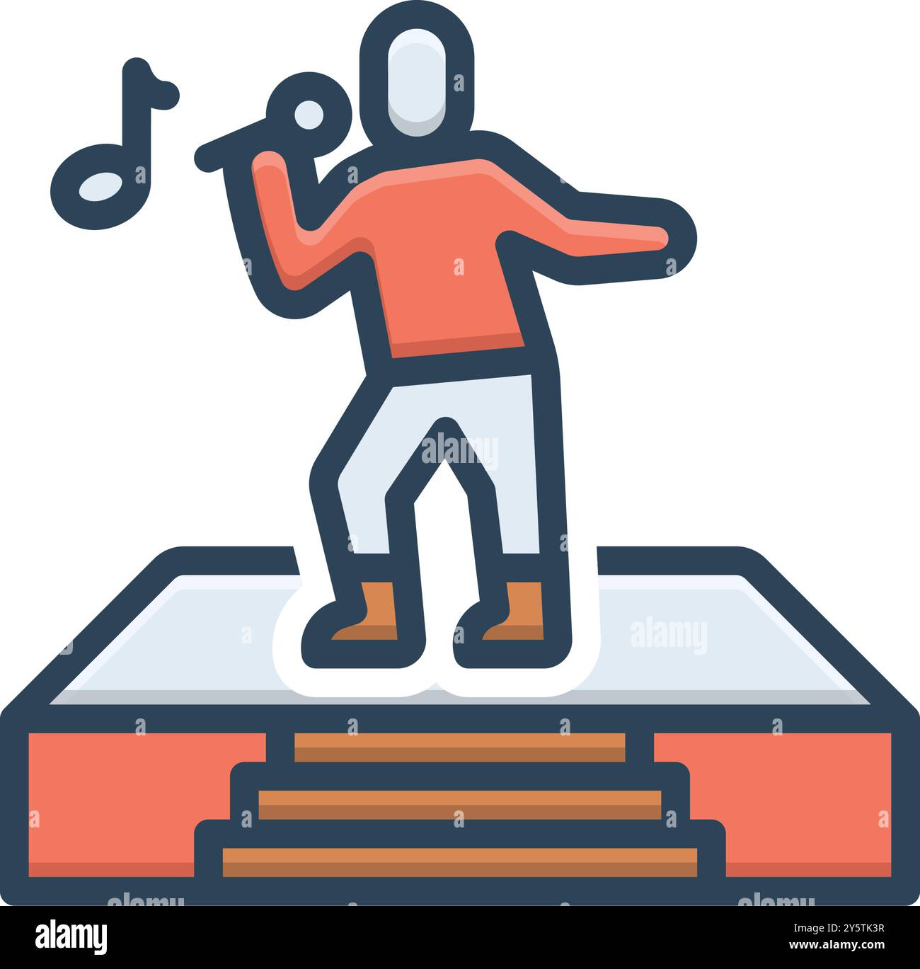 Icon for singing, singer Stock Vector Image & Art - Alamy