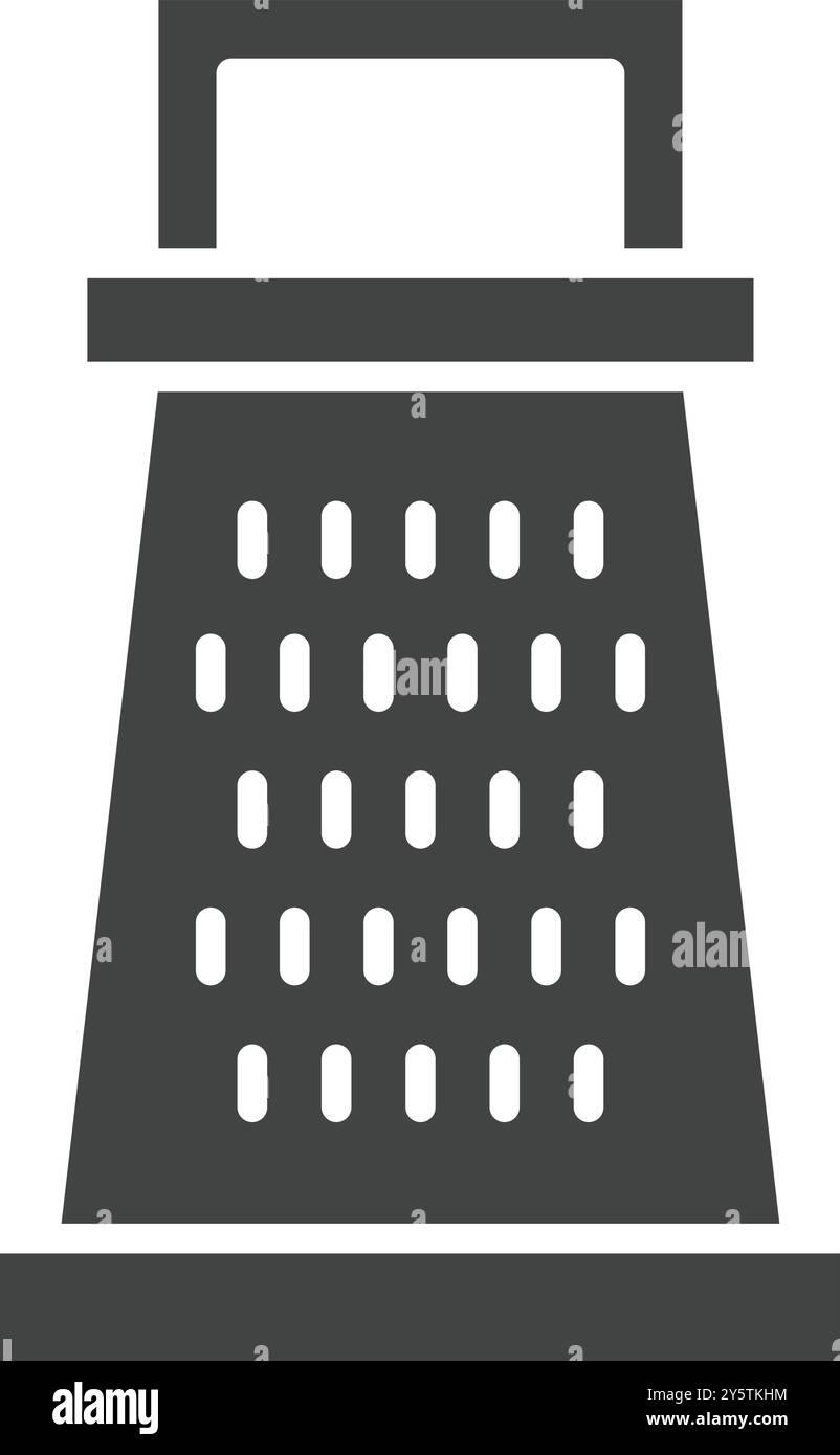 Grater icon vector image. Suitable for mobile application web application and print media. Stock Vector