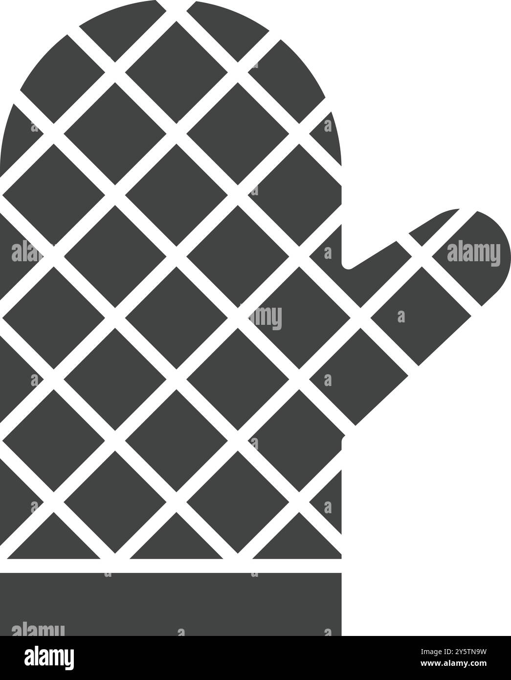 Mitts icon vector image. Suitable for mobile application web application and print media. Stock Vector