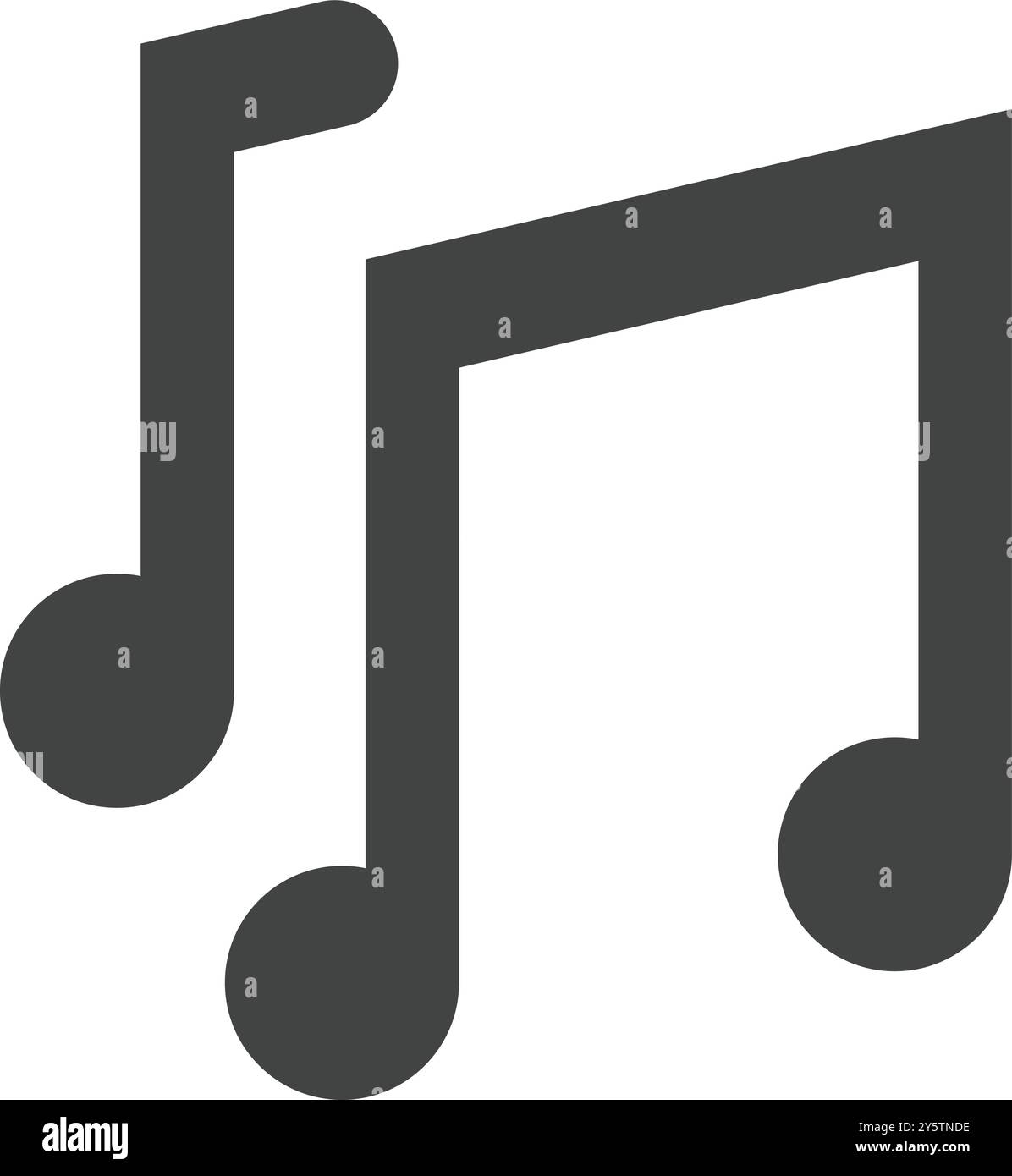 Music icon vector image. Suitable for mobile application web application and print media. Stock Vector