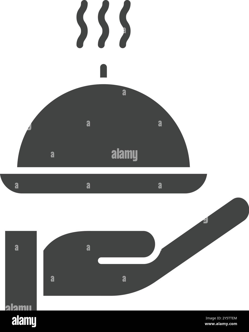 Serve icon vector image. Suitable for mobile application web ...